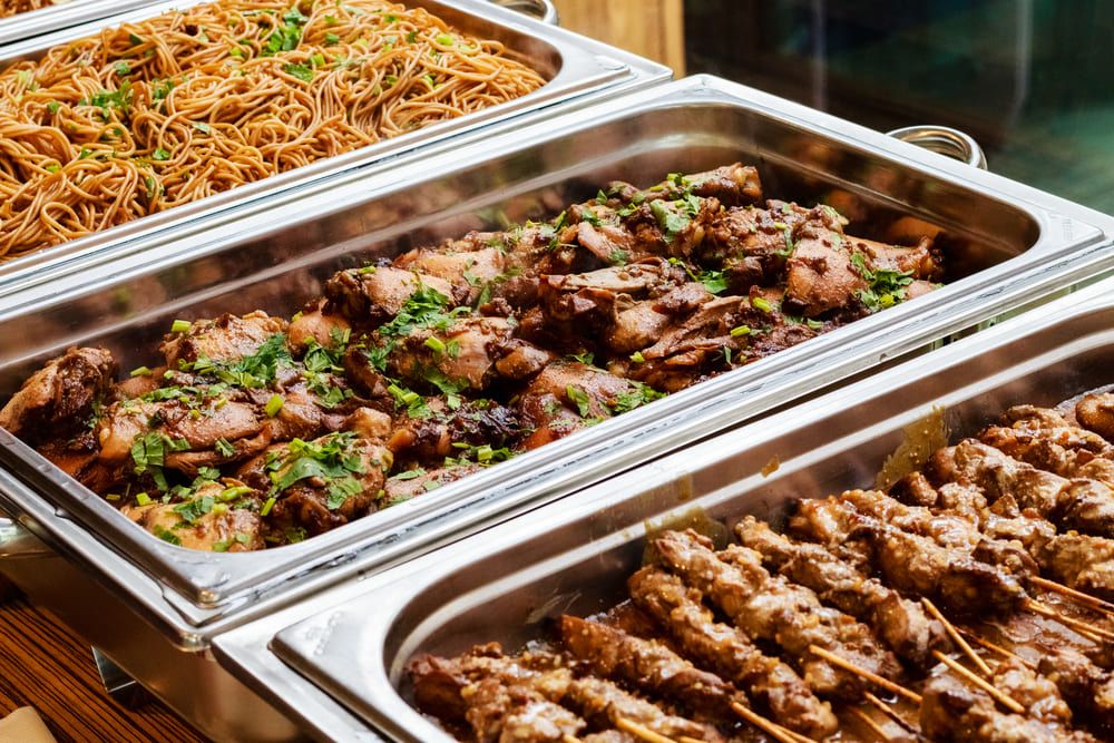 Warmes Buffet